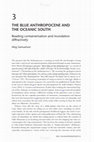 Research paper thumbnail of The Blue Anthropocene and the Oceanic South: Reading Containerization and Inundation Diffractively