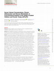 Research paper thumbnail of Serum Calcium Concentrations, Chronic Inflammation and Glucose Metabolism: A Cross-Sectional Analysis in the Andhra Pradesh Children and Parents Study (APCaPS)