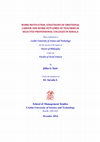 Research paper thumbnail of Work Motivation, Strategies of Emotional Labour and Work Outcomes of Teachers in Selected Professional Colleges in Kerala