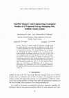 Research paper thumbnail of Satellite Imagery and Engineering Geological Studies of a Proposed Sewage Dumping Site, Jeddah, Saudi Arabia