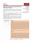 Research paper thumbnail of Preliminary Study of Vehicular Trafﬁc Effect on Radio Signal for Radio