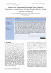 Research paper thumbnail of Double-Track Entrepreneurial Education Model to Improve Independence Among Students of Islamic Boarding School in Malang