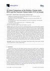 Research paper thumbnail of An Inter-Comparison of the Holiday Climate Index (HCI) and the Tourism Climate Index (TCI) in Europe