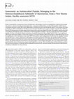 Research paper thumbnail of Sonorensin: an Antimicrobial Peptide, Belonging to the Heterocycloanthracin Subfamily of Bacteriocins, from a New Marine Isolate, Bacillus sonorensis MT93