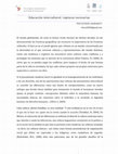 Research paper thumbnail of Educación intercultural: rupturas necesarias