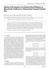 Research paper thumbnail of Influence of the Geometry of an Immersed Steel Workpiece on Mass Transfer Coefficient in a Chemical Heat Treatment Fluidised Bed