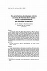 Research paper thumbnail of Des perturbations physiologiques relevées au niveau de l’intestin chez le mouton infesté, expérimentalement, par Ostertagia circumcincta