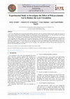 Research paper thumbnail of Experimental Study to Investigate the Effect of Polyacrylamide Gel to Reduce the Lost Circulation