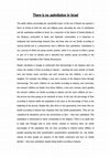 Research paper thumbnail of There is no assimilation in Israel