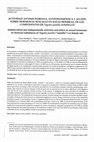 Research paper thumbnail of Actividad antimicrobiana, antiespasmódica y acción sobre hormonas sexuales en ratas hembras, de los componentes de Tagetes Pusilla (Anisillo)