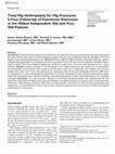 Research paper thumbnail of Total hip arthroplasty for hip fractures: 5-year follow-up of functional outcomes in the oldest independent old and very old patients