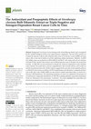 Research paper thumbnail of The Antioxidant and Proapoptotic Effects of Sternbergia clusiana Bulb Ethanolic Extract on Triple-Negative and Estrogen-Dependent Breast Cancer Cells In Vitro