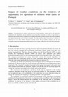 Research paper thumbnail of Impact of Weather Conditions on the Windows of Opportunity for Operation of Offshore Wind Farms in Portugal