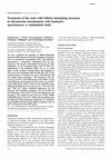 Research paper thumbnail of Treatment of the male with follicle-stimulating hormone in intrauterine insemination with husband's spermatozoa: a randomized study