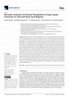 Research paper thumbnail of Bivariate Analysis of Extreme Precipitation Using Copula Functions in Arid and Semi-Arid Regions