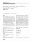 Research paper thumbnail of Sagittal balance disorders in severe degenerative spine. Can we identify the compensatory mechanisms?