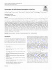 Research paper thumbnail of Anisotropies of tactile distance perception on the face