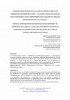 Research paper thumbnail of Integragração Espacial e Gestão De Recursos Em Ambientes Metropolitanos – Análise e Espacialização Dos Convênios Com O Ministerio Das Cidades Na Região Metropolitana De Goiânia