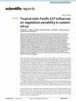 Research paper thumbnail of Tropical Indo-Pacific SST influences on vegetation variability in eastern Africa