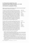 Research paper thumbnail of The training of nurses at the School of Public Health in Mexico between 1922 and 2009: Historical evolution and academic development of nursing within the panorama of public health in Mexico