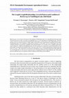 Research paper thumbnail of The Length-Length Relationships, Growth Pattern and Condition of Rasbora sp. in Tamblingan Lake, Bali Island