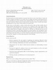 Research paper thumbnail of Introduction to Ethics Syllabus