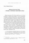 Research paper thumbnail of Roman Iwanyczuk – twórca powieści historycznej