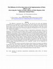 Research paper thumbnail of The Diffusion of 4.0 Era Innovation in the Implementation of Police Officers’ Job (Surveying the Conduct of Police Officers of Police Regions of the Indonesian National Police)