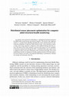 Research paper thumbnail of Distributed sensor placement optimization for computer aided structural health monitoring