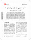 Research paper thumbnail of Field Emission Behavior of Carbon Nanotube Yarn for Micro-Resolution X-Ray Tube Cathode