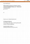 Research paper thumbnail of Philosophical Aspects of Sixth-Century Chinese Buddhist Debates on “Mind and Consciousness