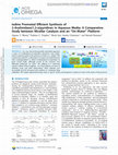 Research paper thumbnail of Iodine Promoted Efficient Synthesis of 2-Arylimidazo[1,2-a]pyridines in Aqueous Media: A Comparative Study between Micellar Catalysis and an “On-Water” Platform