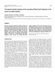 Research paper thumbnail of The speed of partial reactions of the uncoating ATPase Hsc70 depends on the source of coated vesicles