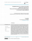 Research paper thumbnail of Laberintos en la ciencia ficción argentina reciente Una lectura de Pulpa de Flor Canosa y Cuplá de Yamila Bêgné