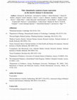 Research paper thumbnail of The human inactive X chromosome modulates expression of the active X chromosome