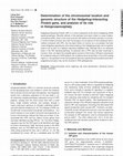 Research paper thumbnail of Determination of the chromosomal location and genomic structure of theHedgehog-Interacting Protein gene, and analysis of its role in Holoprosencephaly