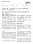 Research paper thumbnail of Isolation, genomic organization, and expression analysis of Men1, the murine homolog of the MEN1 gene