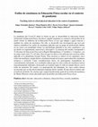 Research paper thumbnail of Estilos de enseñanza en Educación Física escolar en el contexto de pandemia