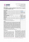 Research paper thumbnail of Xenia studies in exotic and indigenous almond (Prunus amygdalus L.) varieties of Kashmir, India