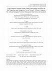 Research paper thumbnail of Yield Potential, Nutrient Uptake, Metal Fractionation and Effect on Soil Properties under Integrative Use of Varied C:N Ratio Composts, Fly Ash and Inorganic Fertilizer Nitrogen in Rice Grown on Inceptisol