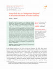 Research paper thumbnail of Donyi-Polo As An "Indigenous Religion" in Arunachal Pradesh: A Facile Analysis 1