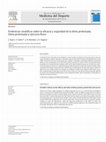 Research paper thumbnail of Evidencias científicas sobre la eficacia y seguridad de la dieta proteinada. Dieta proteinada y ejercicio físico