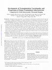 Research paper thumbnail of Development of Transplantation Vasculopathy and Progression of Donor-Transmitted Atherosclerosis