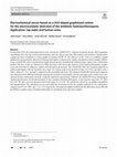 Research paper thumbnail of Electrochemical sensor based on a ZnO-doped graphitized carbon for the electrocatalytic detection of the antibiotic hydroxychloroquine. Application: tap water and human urine