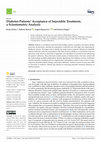 Research paper thumbnail of Diabetes Patients’ Acceptance of Injectable Treatment, a Scientometric Analysis