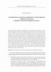 Research paper thumbnail of Mythological epyllia written in the form of Virgilian centos : a model case of intertextuality