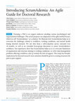 Research paper thumbnail of Introducing ScrumAdemia: An Agile Guide for Doctoral Research