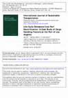 Research paper thumbnail of Life-Cycle Emissions from Port Electrification: A Case Study of Cargo Handling Tractors at the Port of Los Angeles