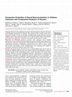 Research paper thumbnail of Prospective Evaluation of Sacral Neuromodulation in Children: Outcomes and Urodynamic Predictors of Success