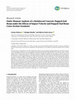 Research paper thumbnail of Finite Element Analysis of a Reinforced Concrete Dapped-End Beam under the Effects of Impact Velocity and Dapped-End Beam Cross-Section Geometry